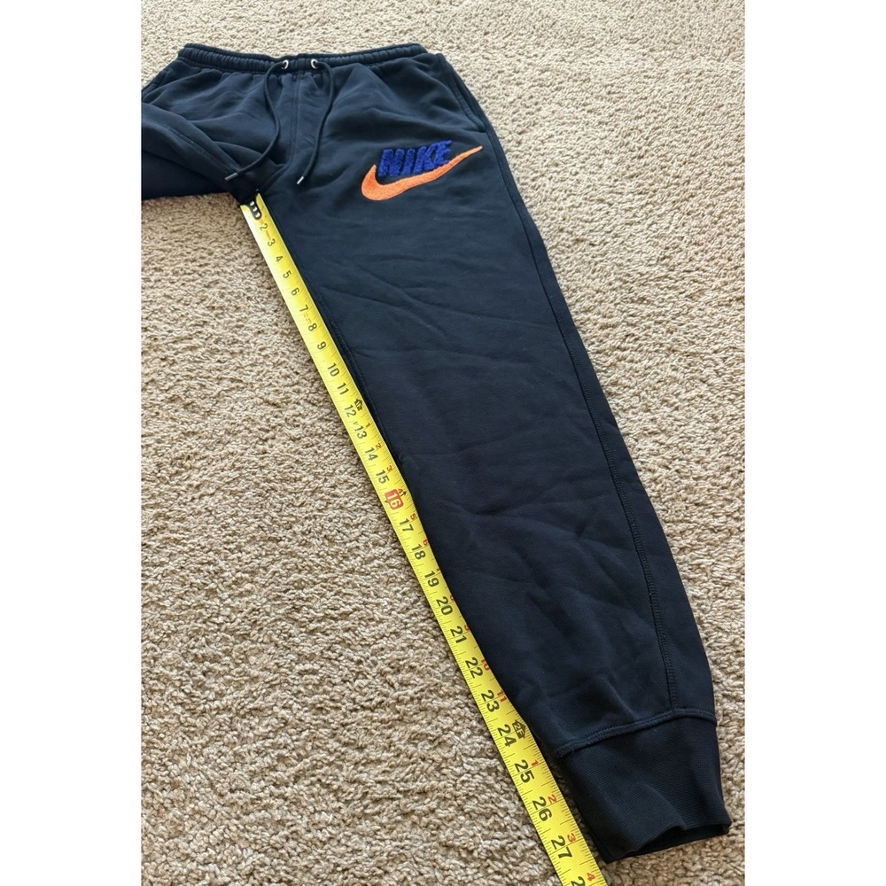 Mens Nike Swoosh Athletic Chenille Futura Jogger Fleece Pants Sweatpants Small - Picture 7 of 7